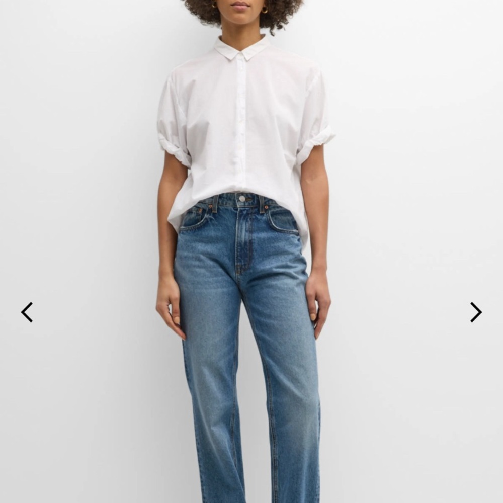 White, size S, Xirena Channing shirt